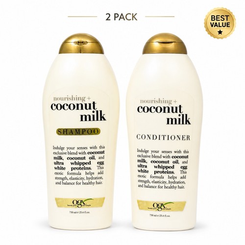 Ogx coconut milk shampoo - milk, &