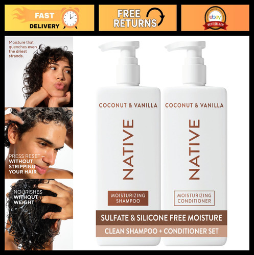 Coconut vanilla shampoo - coconut, &