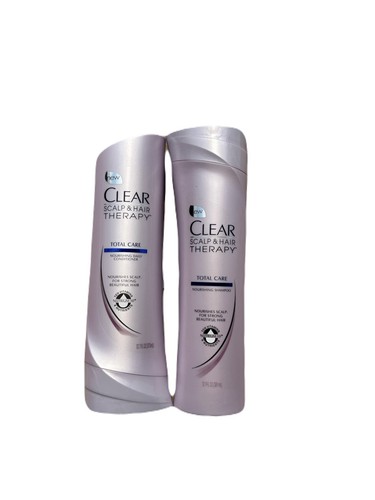 Clear scalp hair - clear, total