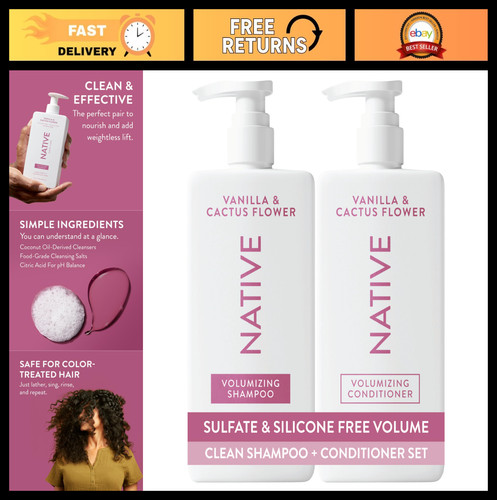 Naturally derived shampoo - derived, &