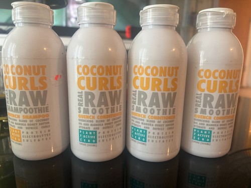 Raw coconut curls smoothie - coconut,