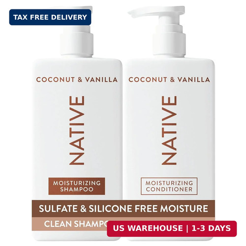 Coconut vanilla shampoo and - &,