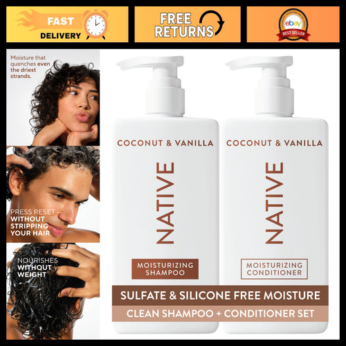 Coconut vanilla shampoo - vanilla,