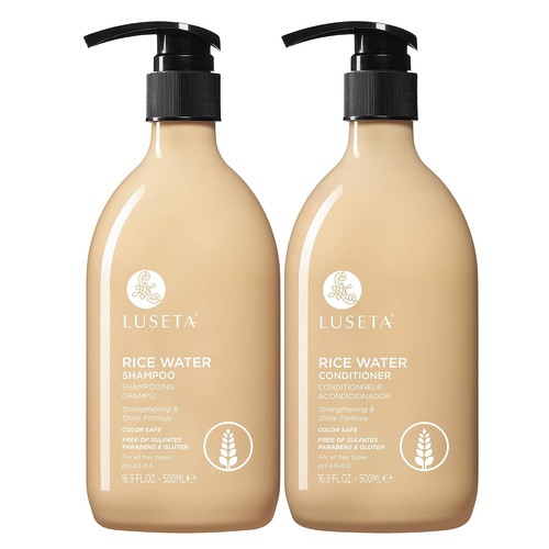 Rice water shampoo and - rice,