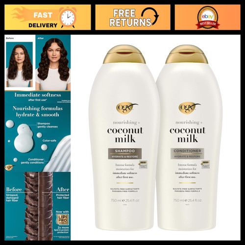 Coconut milk shampoo - milk, &