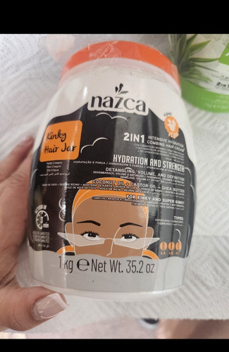 Nazca kinky hair jar 1 - nazca,
