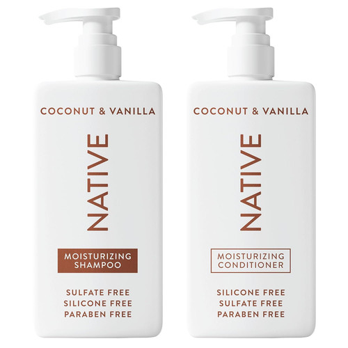 Coconut vanilla shampoo and - &,