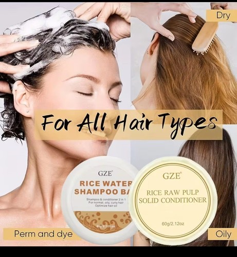 Rice water shampoo - rice,