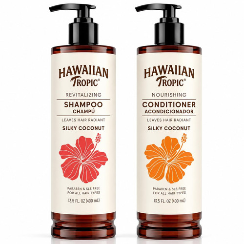 Shampoo and conditioner set - and,