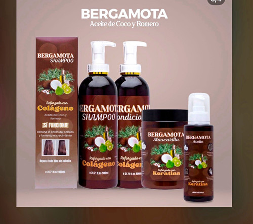 Bergamota aceite coco y - bergamota,
