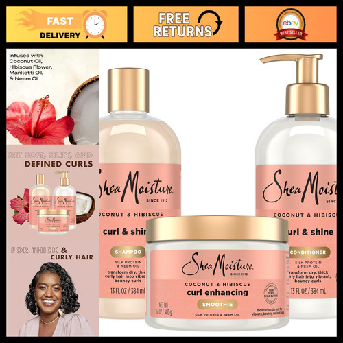 Coconut hibiscus curly hair - coconut,
